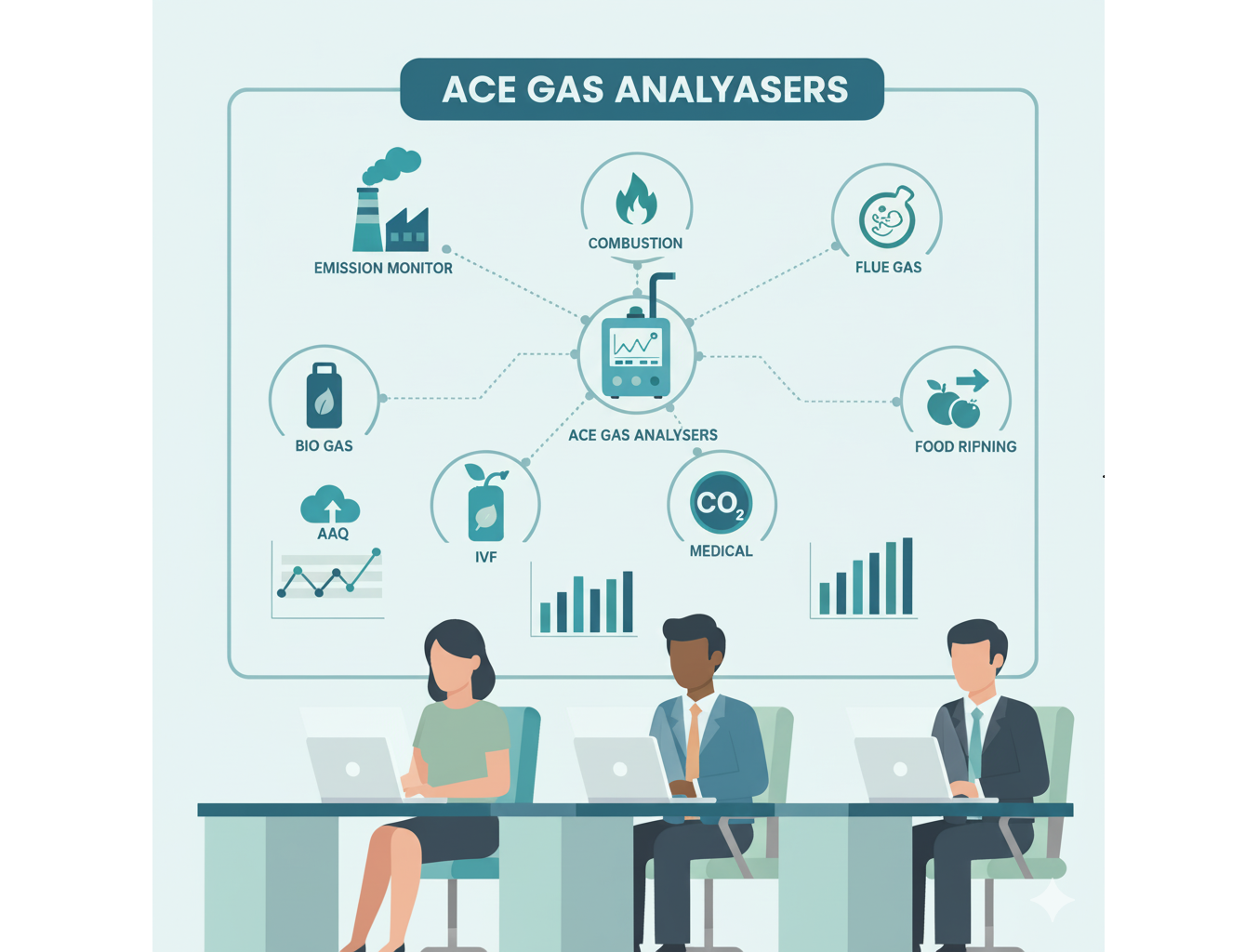 ACE analysers montage